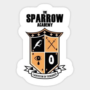 UMBRELLA ACADEMY 3: SPARROW ACADEMY (WHITE) Sticker